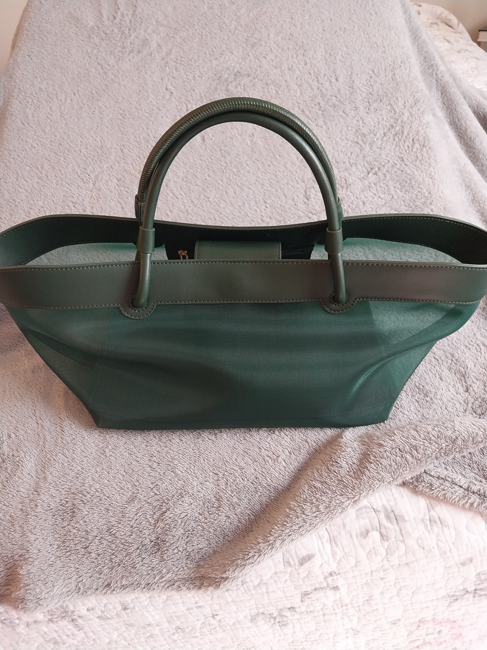 Tuckernuck Mesh Structured Tote Handbag - Elegant Everyday Carry